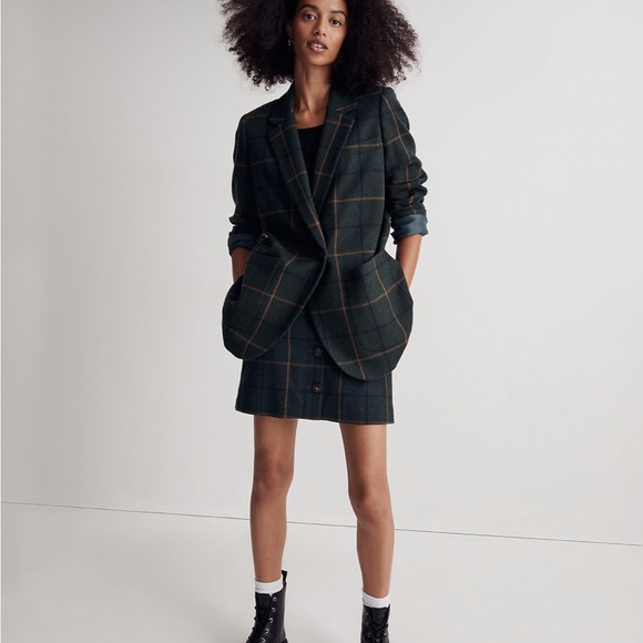 Madewell Larsen Blazer in Windowpane - Picture 8 of 8